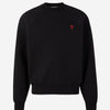 Ami Paris Hombre Barcelona Sudadera Logo Algodón color Negro sku 545-001555 01 - Foto 1