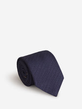 Brioni Hombre Barcelona Corbata Seda Texturizada color Azul Noche sku 601-001283 02 - Foto 1