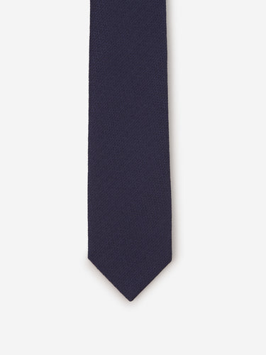 Brioni Hombre Barcelona Corbata Seda Texturizada color Azul Noche sku 601-001283 02 - Foto 2