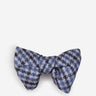 Tom Ford Hombre Barcelona Pajarita Pata De Gallo Seda color Azul Noche sku 602-000214 01 - Foto 1
