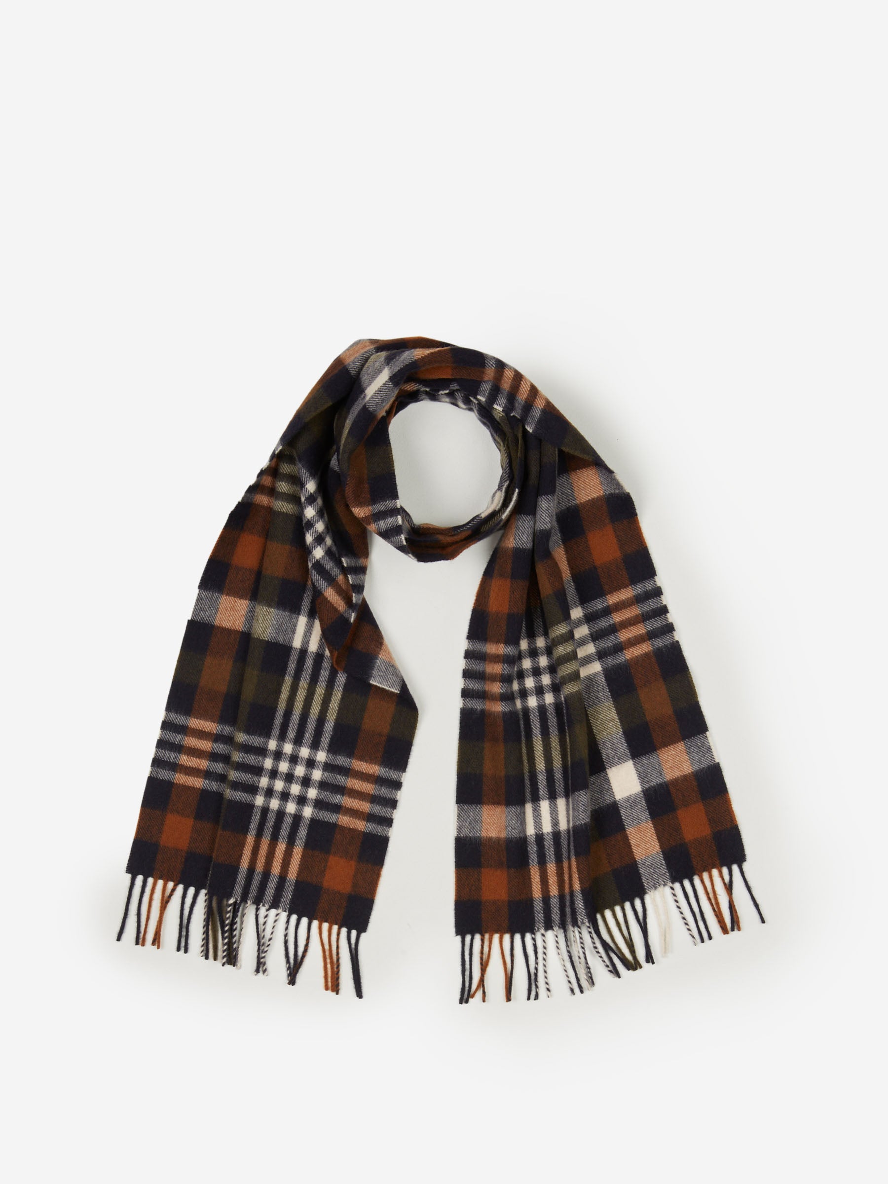 Santa Eulalia Hombre Barcelona Bufanda Motivo Cuadros color Azul Noche sku 630-001315 01 - Foto 1