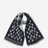 Alexander McQueen Bufanda Jacquard Skull color Negro sku 630-001361 01 - Foto 1