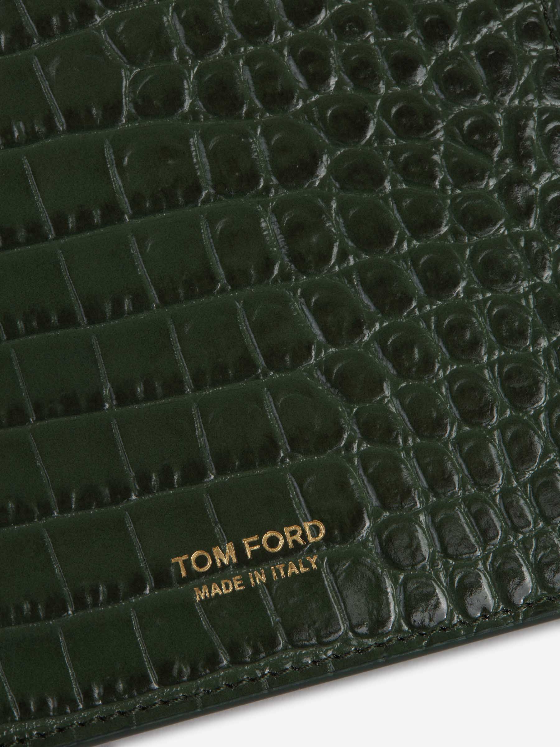 Cocodrilo Cartera Hombre Cuero Tom Ford – Cartera Piel Cocodrilo