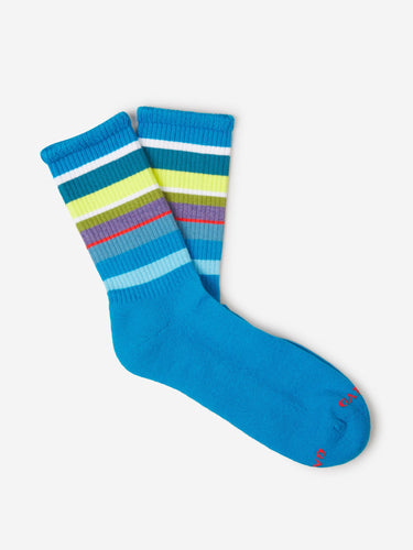 Gallo Hombre Barcelona Calcetines Rayas Algodón color Azul Celeste sku 642-000380 01 - Foto 1