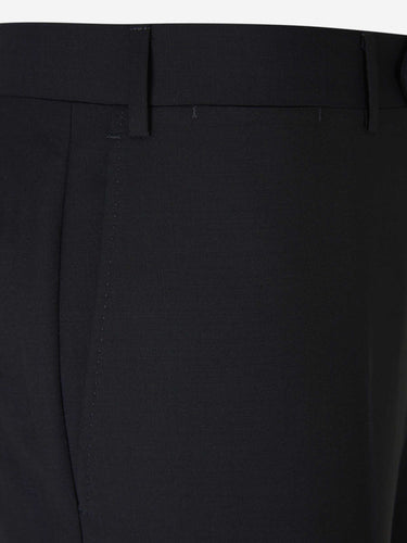 Canali Hombre Barcelona Chaqué y Pantalón Lana color Azul Noche sku 332-000115 01 - Foto 7