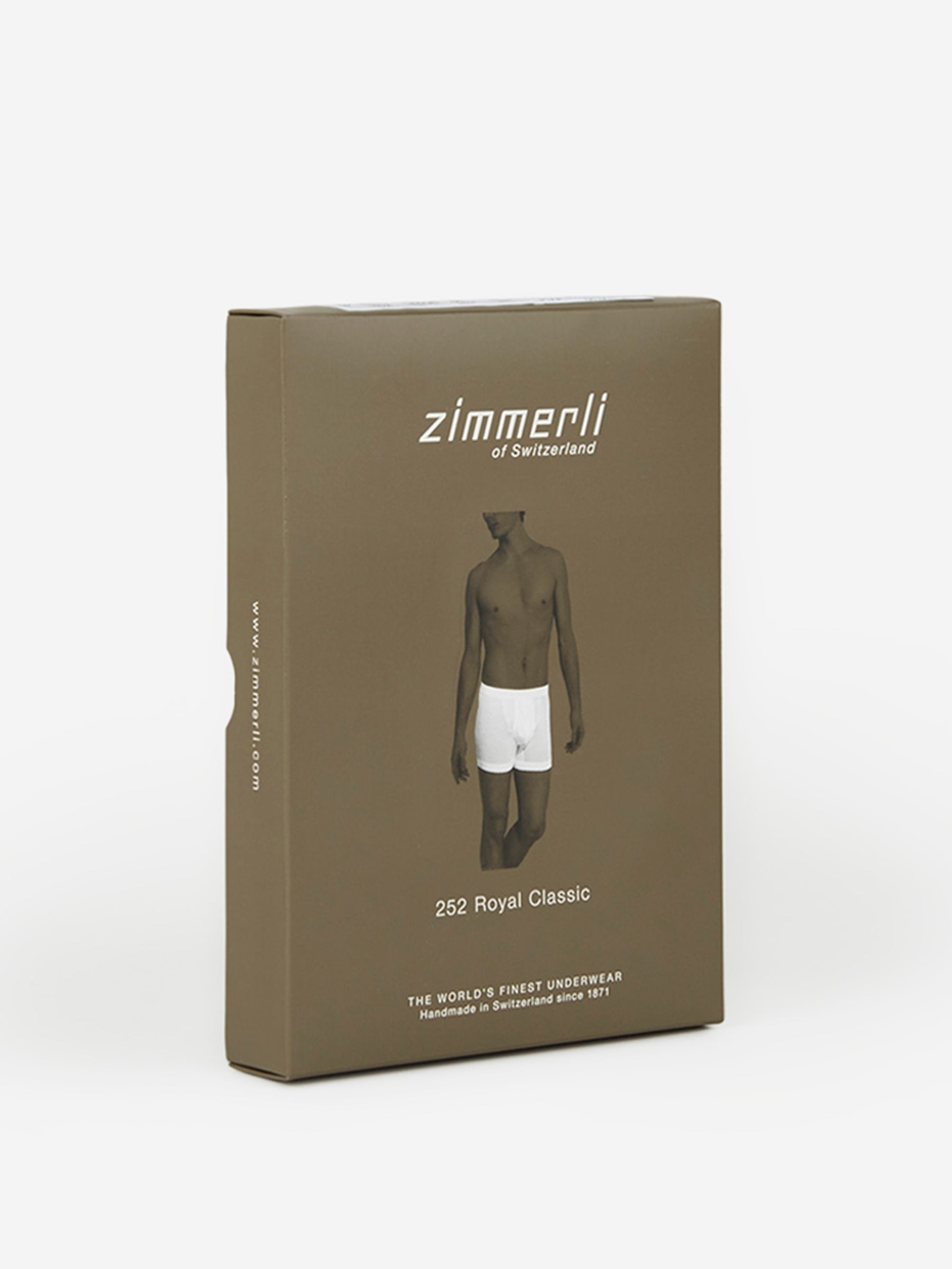 Zimmerli Hombre Barcelona Boxers color Blanco sku 651-000006 01 - Foto 1