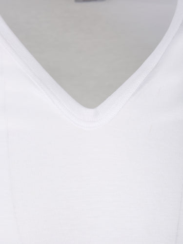 Zimmerli Hombre Barcelona Camiseta Pico Algodón color Blanco sku 653-000062 01 - Foto 2