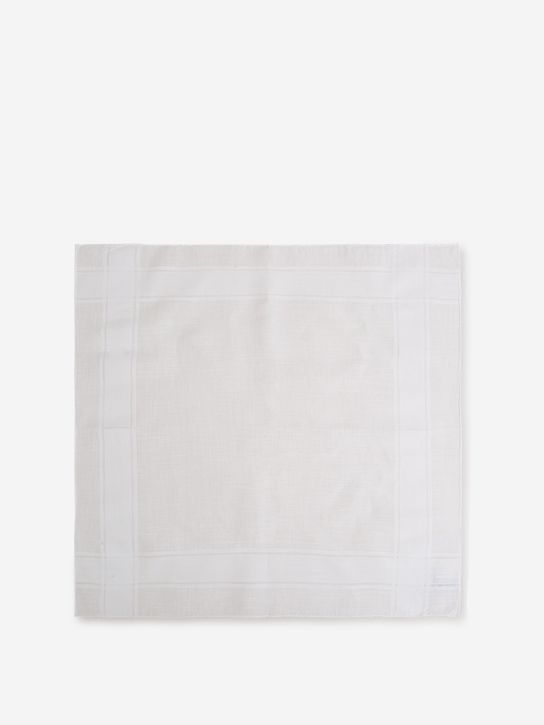 Santa Eulalia Hombre Barcelona Pañuelo Algodón Y Lino color Blanco sku 654-000290 01 - Foto 1
