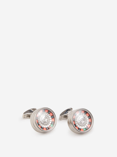 Tateossian Gemelos Roulette color Plateado sku 696-000870 01 - Foto 1