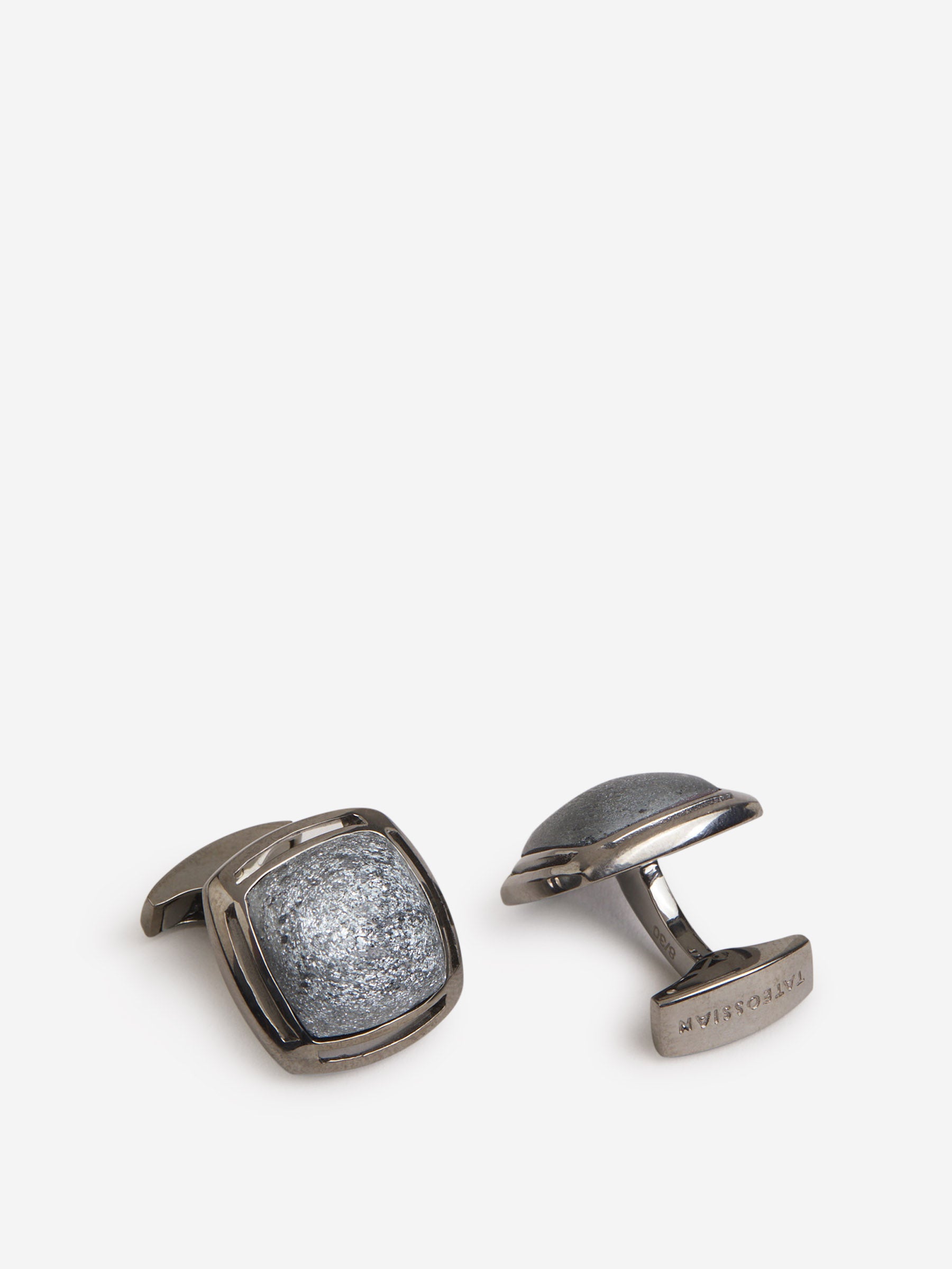 Tateossian Hombre Barcelona Gemelos Hematite Especular color Gris Antracita sku 696-000966 01 - Foto 2