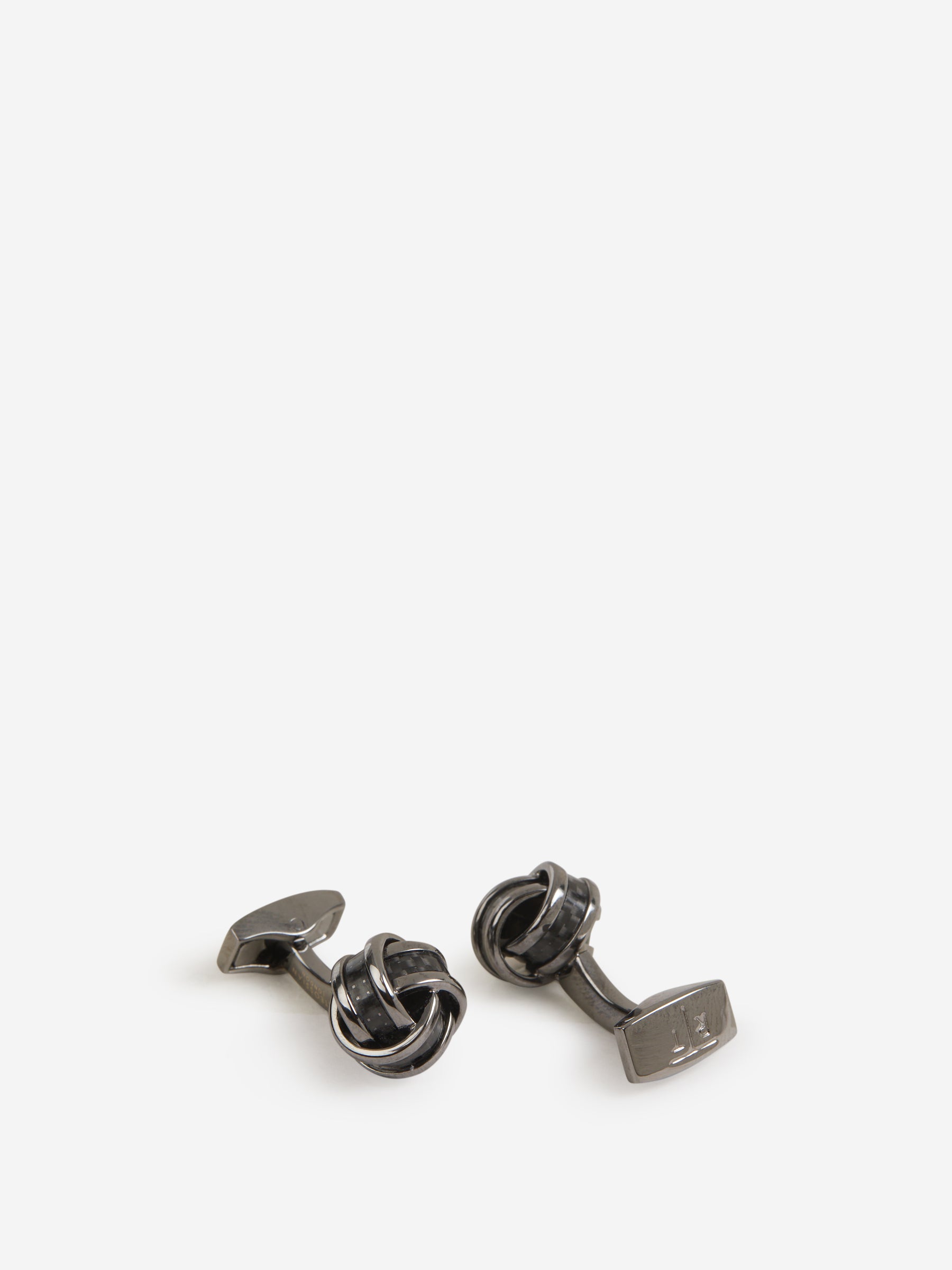 Tateossian Hombre Barcelona Gemelos Knot Fibra Carbono color Negro sku 696-000987 01 - Foto 2