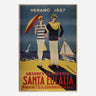 Santa Eulalia Hombre Barcelona Summer 1927 poster color Default Title sku 699-001712 01 - Foto 1
