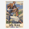 Santa Eulalia Hombre Barcelona Summer 1932 poster color Default Title sku 699-001714 01 - Foto 1