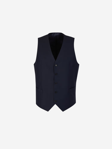 Canali Hombre Barcelona Traje Lana Milano color Negro sku 311-000335 01 - Foto 6