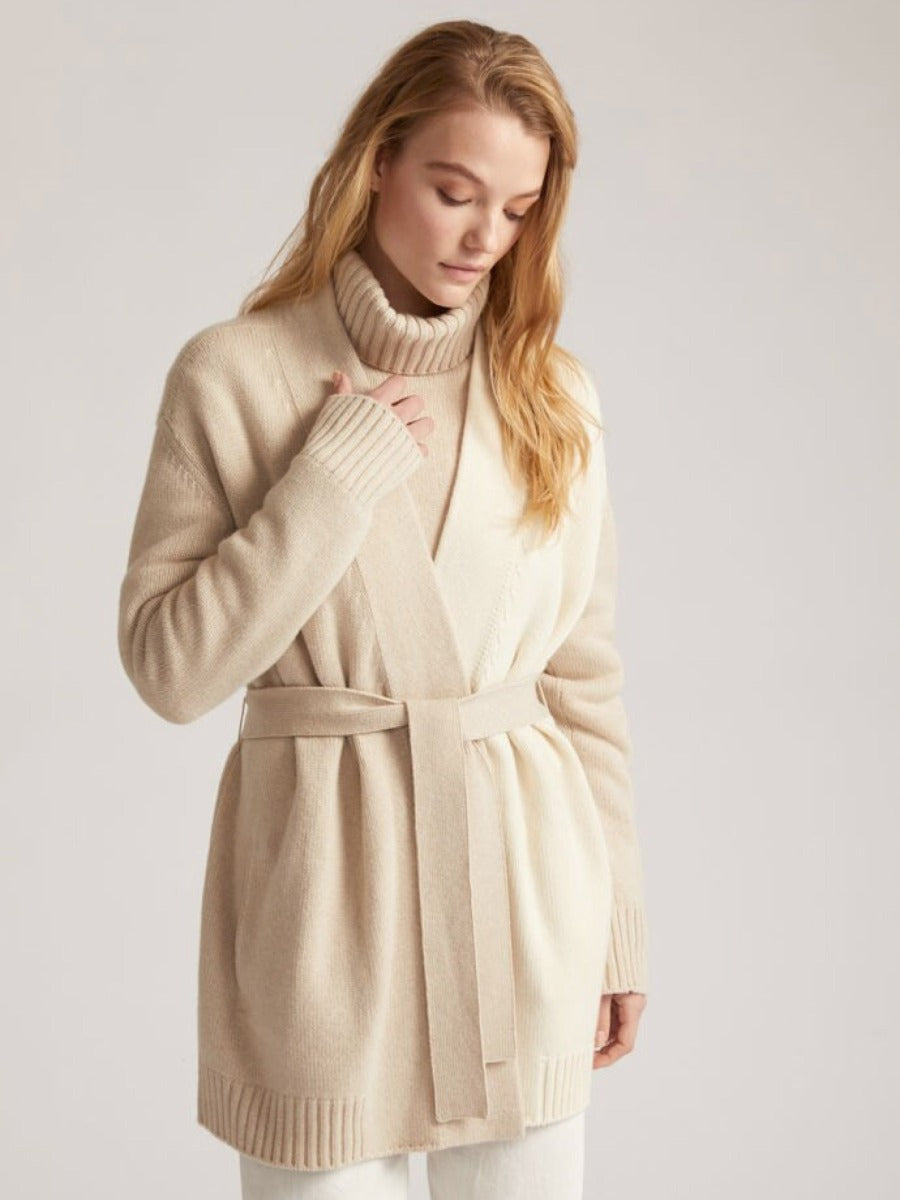 Loro Piana – Loro Piana Cárdigan Cinturón Cashmere Mujer en