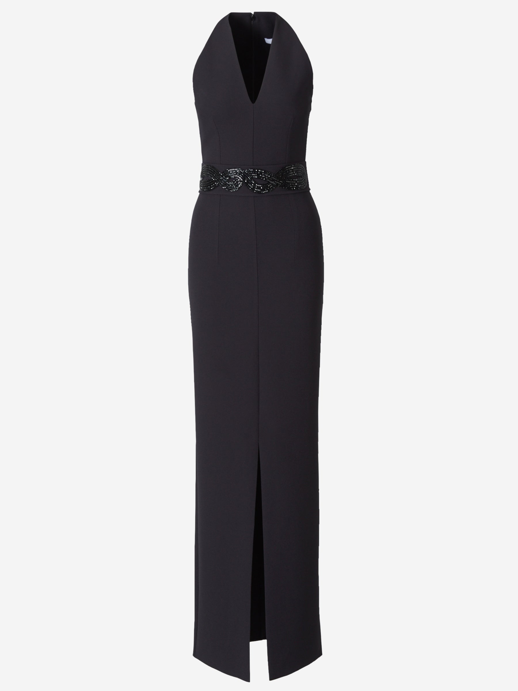 Safiyaa Vestido Cyo Maxi color Negro sku 732-001012 01 - Foto 1