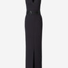 Safiyaa Vestido Cyo Maxi color Negro sku 732-001012 01 - Foto 1