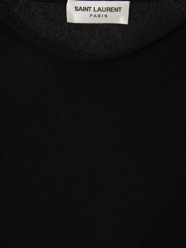 Saint Laurent Mujer Barcelona Vestido Maxi Lana color Negro sku 732-001240 01 - Foto 3