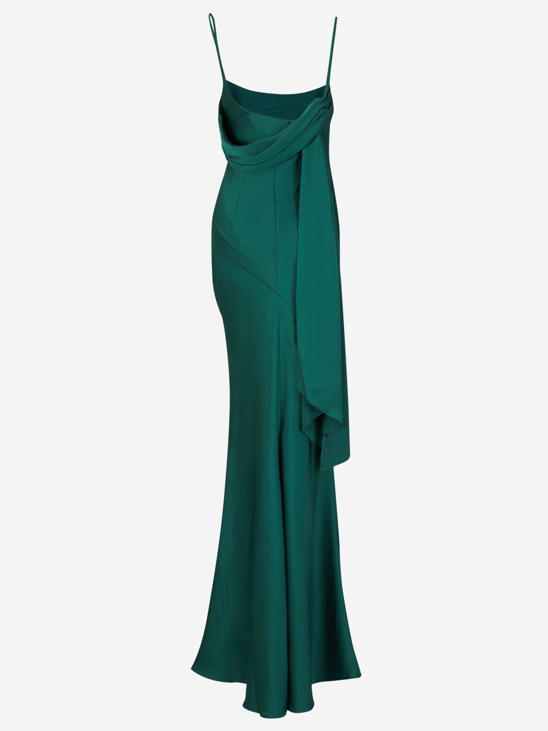 Safiyaa Mujer Barcelona Vestido Maxi Capa color Verde Oscuro sku 732-001287 01 - Foto 2