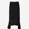 TOTEME Falda Midi Asimétrica color Negro sku 750-001428 01 - Foto 1
