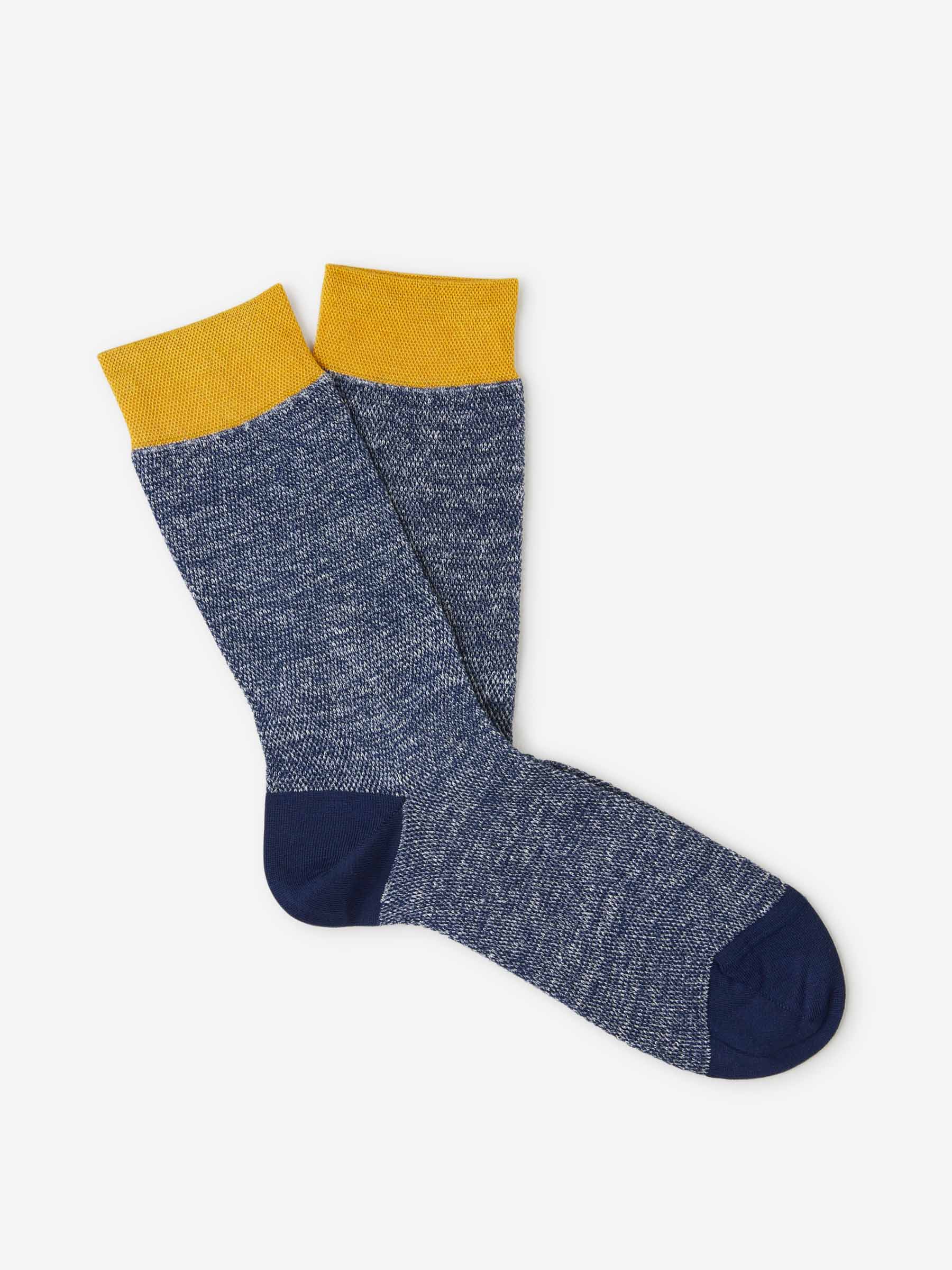 Gallo Calcetines Lisos Lino color Azul sku 642-000495 01 - Foto 1