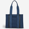 Chloé Mujer Barcelona Bolso Tote Woody M Denim color Azul Denim sku 810-007262 00 - Foto 1