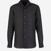Brioni Hombre Barcelona Camisa Lisa Lino color Gris Antracita sku 531-006188 01 - Foto 1
