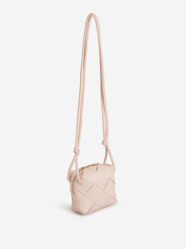 Bottega Veneta Mujer Barcelona Bolso Bandolera Cassette Mini color Rosa Palo sku 810-007387 03 - Foto 2