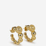 Paola Sighinolfi Mujer Barcelona Pendientes Silvia Hoops color Dorado sku 850-001305 01 - Foto 2
