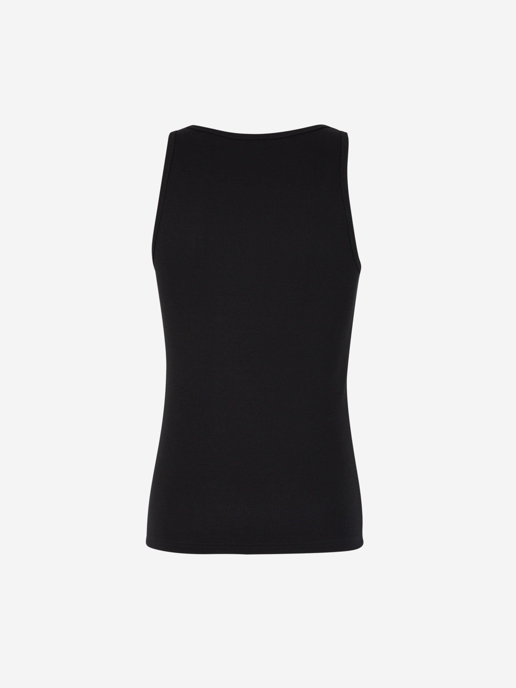 Tom Ford Hombre Barcelona Camiseta Tirantes Lisa color Negro sku 653-000084 02 - Foto 2