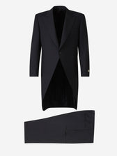 Canali Hombre Barcelona Chaqué y Pantalón Lana color Azul Noche sku 332-000115 01 - Foto 1