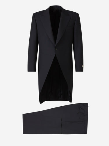 Canali Hombre Barcelona Chaqué y Pantalón Lana color Azul Noche sku 332-000115 01 - Foto 1