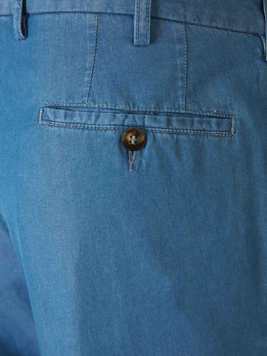 Santa Eulalia Hombre Barcelona Pantalones Formales Algodón color Azul Denim sku 521-003046 01 - Foto 4
