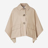 Max Mara Mujer Barcelona Gabardina Corta Poncho color Beige sku 773-000212 01 - Foto 1