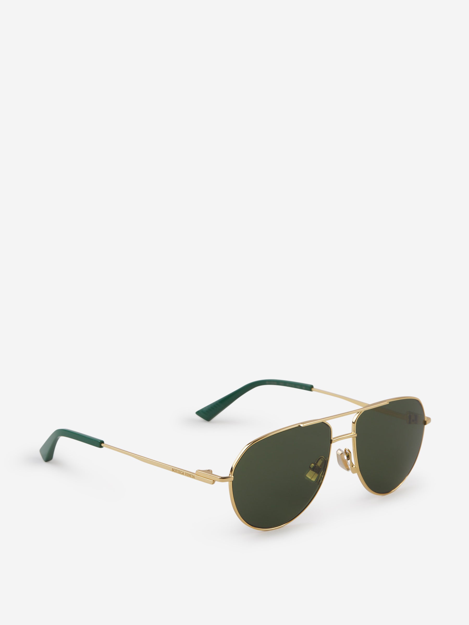 Bottega Veneta Gafas de Sol Aviador color Dorado sku 860-000945 01 - Foto 2