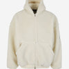 Balenciaga Hombre Barcelona Chaqueta Bomber Faux Fur color Marfil sku 512-002133 01 - Foto 1