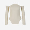 Khaite Mujer Barcelona Top Punto Maria color Marfil sku 711-003130 01 - Foto 1