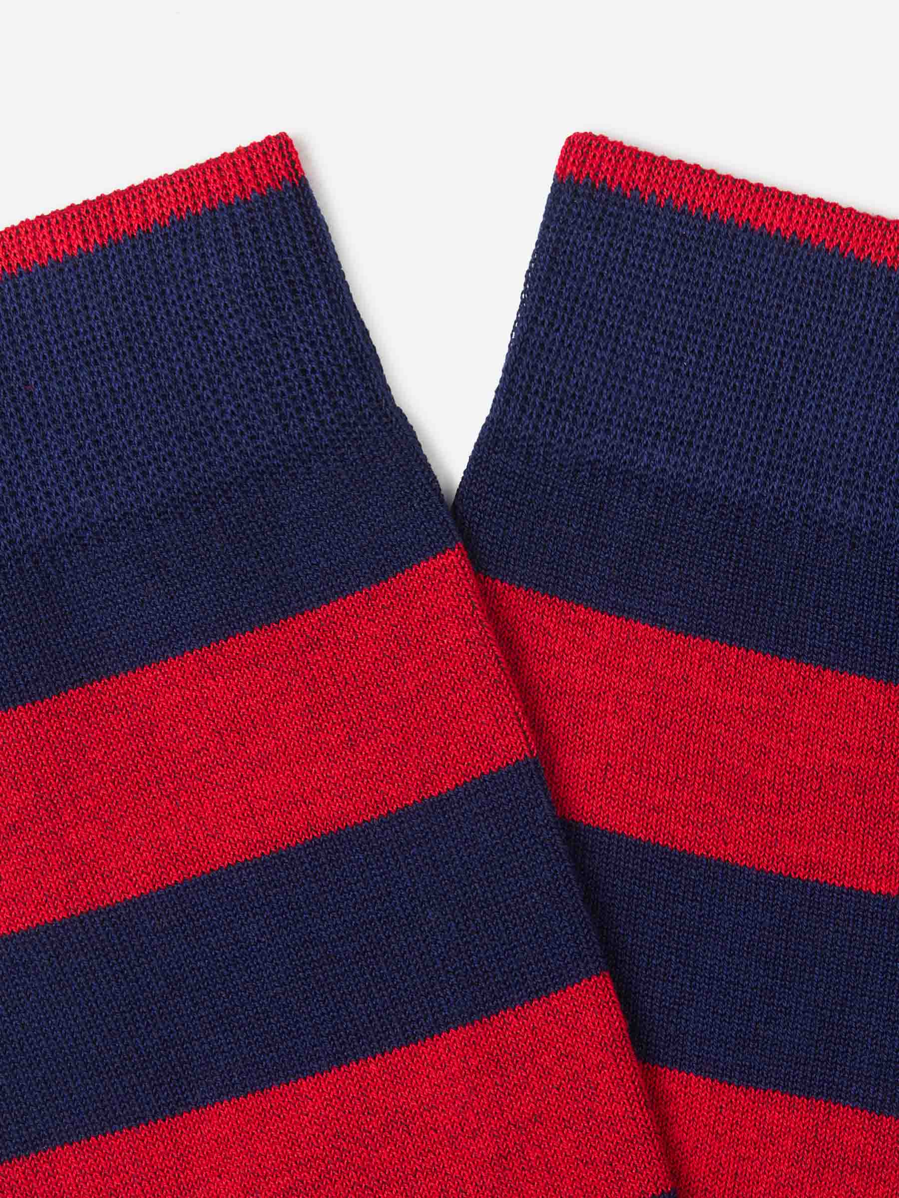 Gallo Hombre Barcelona Calcetines Motivo Rayas color Rojo sku 642-000496 03 - Foto 2