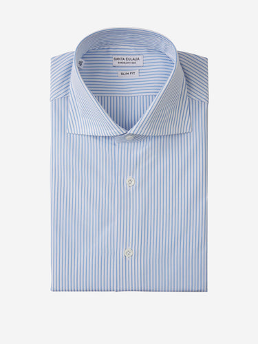 Santa Eulalia Hombre Barcelona Camisa Motivo Rayas color Azul sku 401-003110 01 - Foto 1