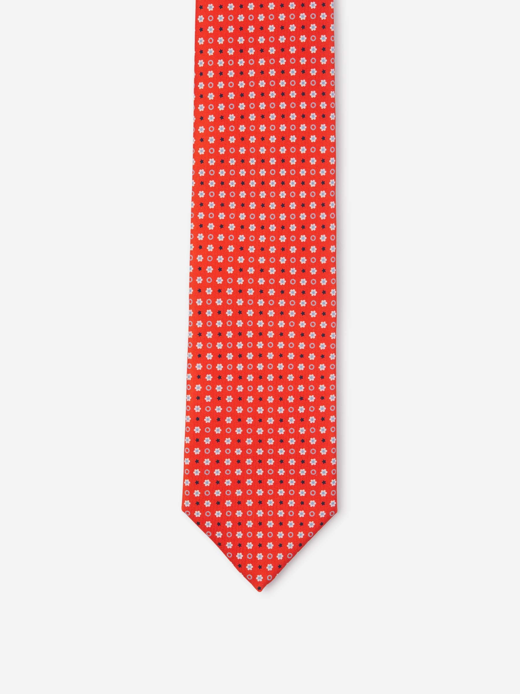 Marinella Corbata Motivo Floral color Rojo sku 601-001478 01 - Foto 2