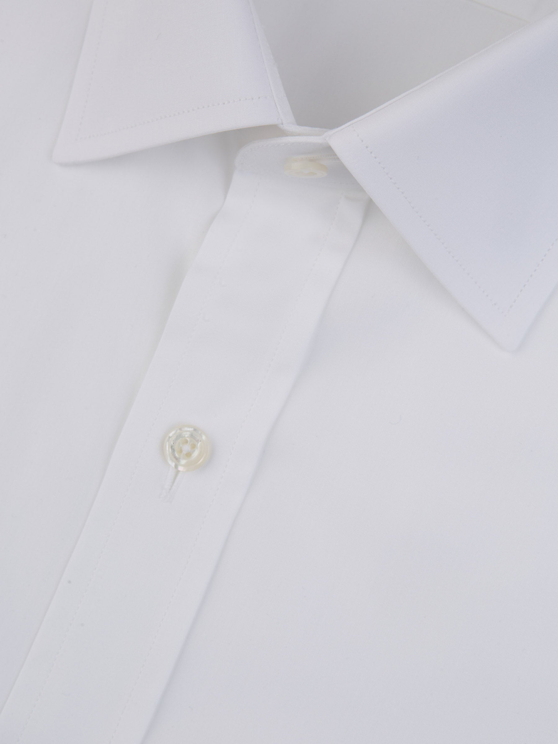 Tom Ford Hombre Barcelona Camisa Lisa Algodón color Blanco sku 401-003096 01 - Foto 2