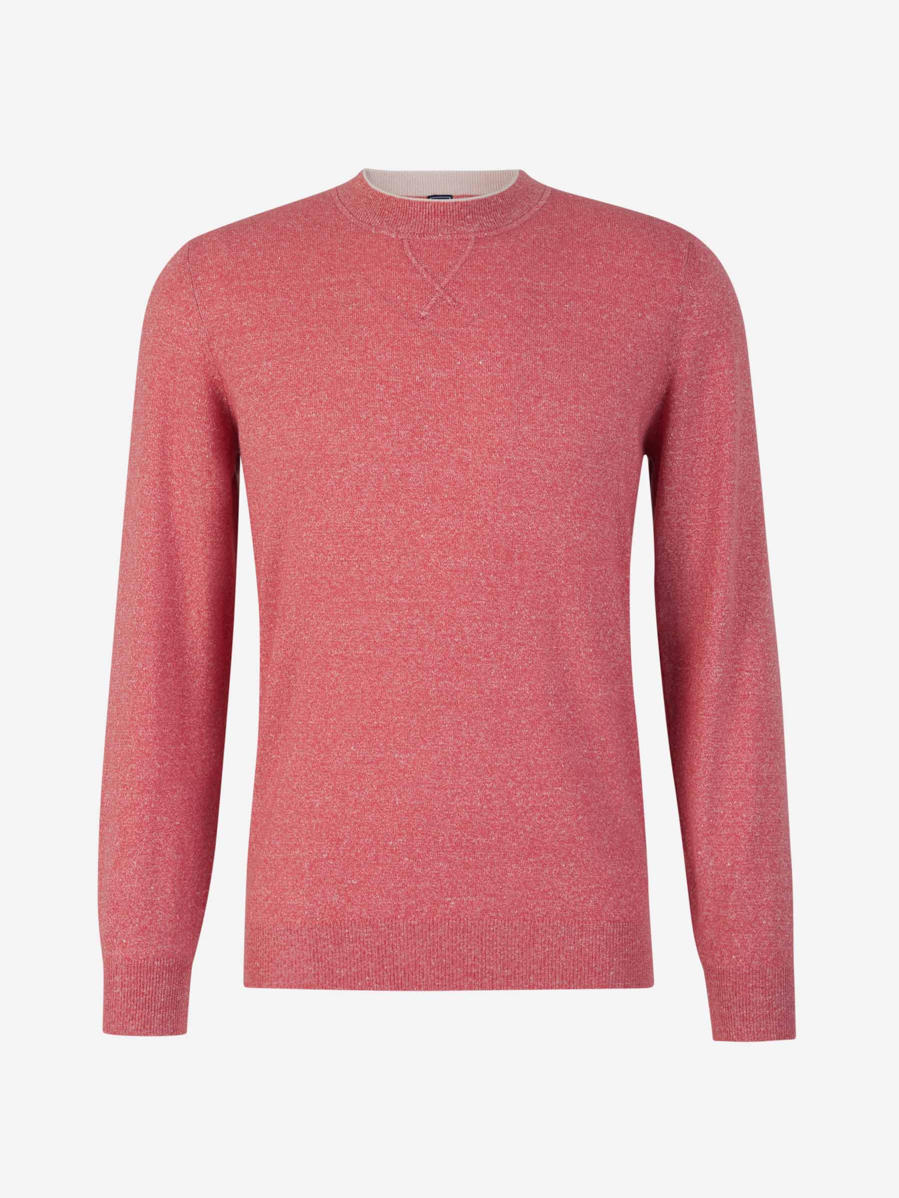 Fedeli Jersey Cashmere y Lino color Rojo sku 542-002343 03 - Foto 1