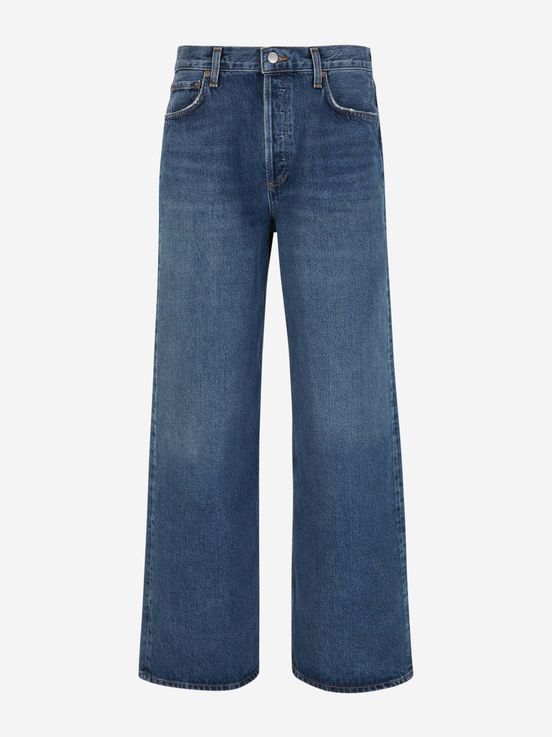 Agolde Jeans Slung Baggy color Azul Denim Oscuro sku 763-001498 01 - Foto 1