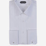 Tom Ford Hombre Barcelona Camisa Drapeada Algodón color Blanco sku 403-000453 01 - Foto 1