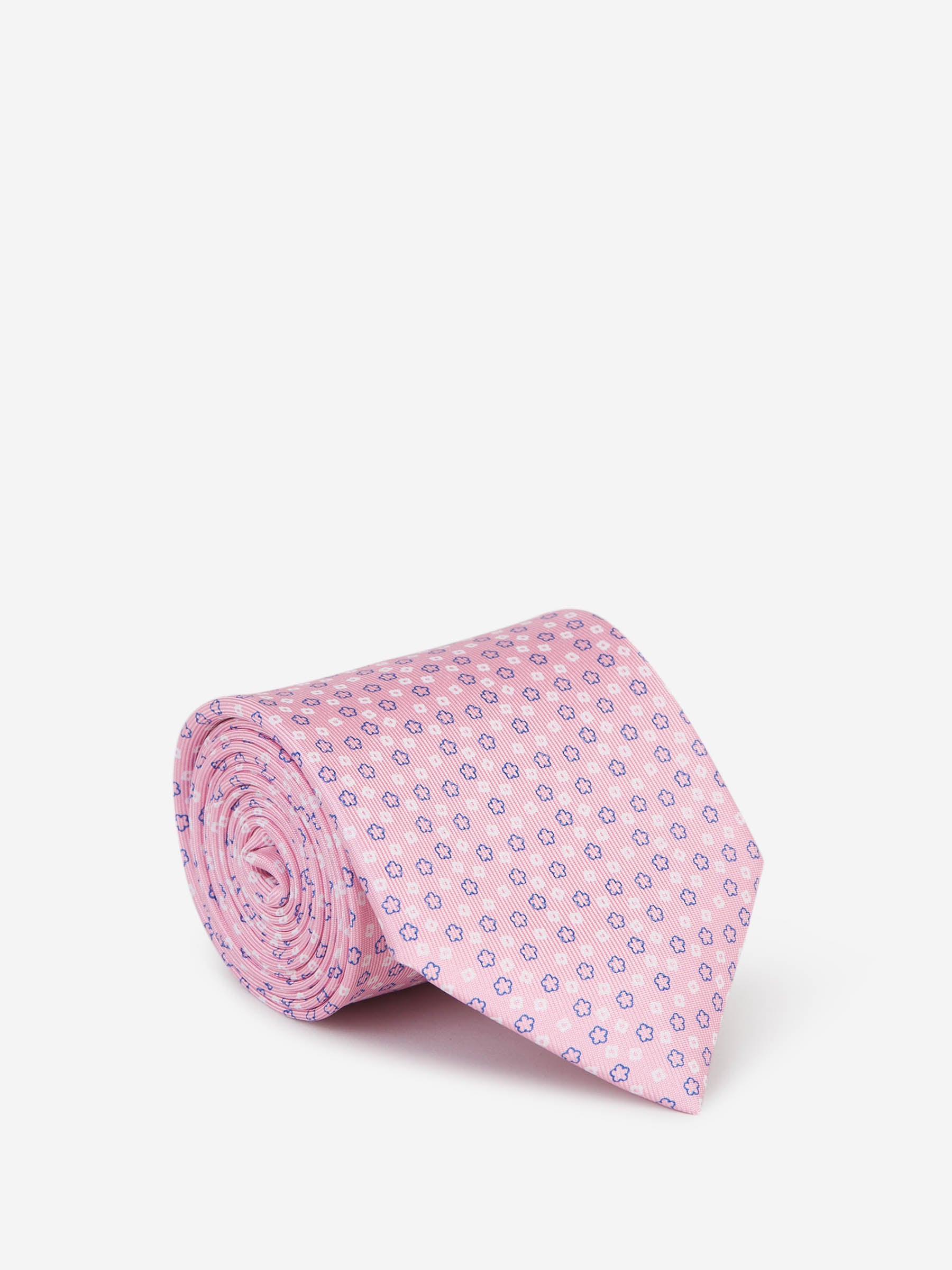 Marinella Corbata Motivo Floral color Rosa sku 601-001486 02 - Foto 1