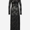 Rabanne Mujer Barcelona Vestido Midi Encaje color Negro sku 732-001307 01 - Foto 1