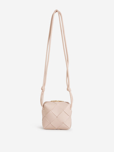 Bottega Veneta Mujer Barcelona Bolso Bandolera Cassette Mini color Rosa Palo sku 810-007387 03 - Foto 1