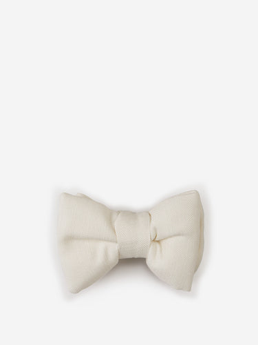 Tom Ford Hombre Barcelona Pajarita Texturizada Seda color Blanco sku 602-000258 01 - Foto 1
