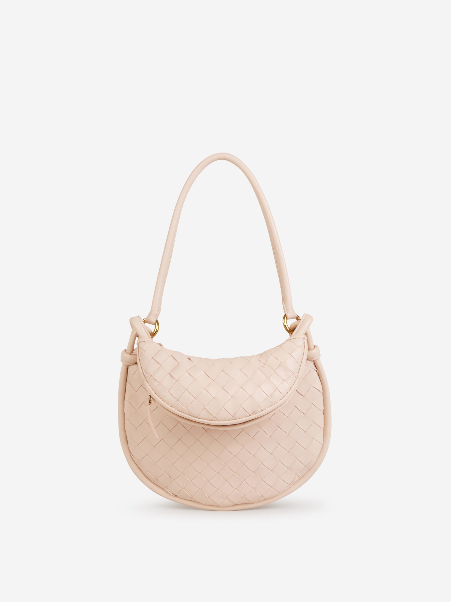 Bottega Veneta Mujer Barcelona Bolso Hombro Gemelli S color Rosa Palo sku 810-007390 03 - Foto 2