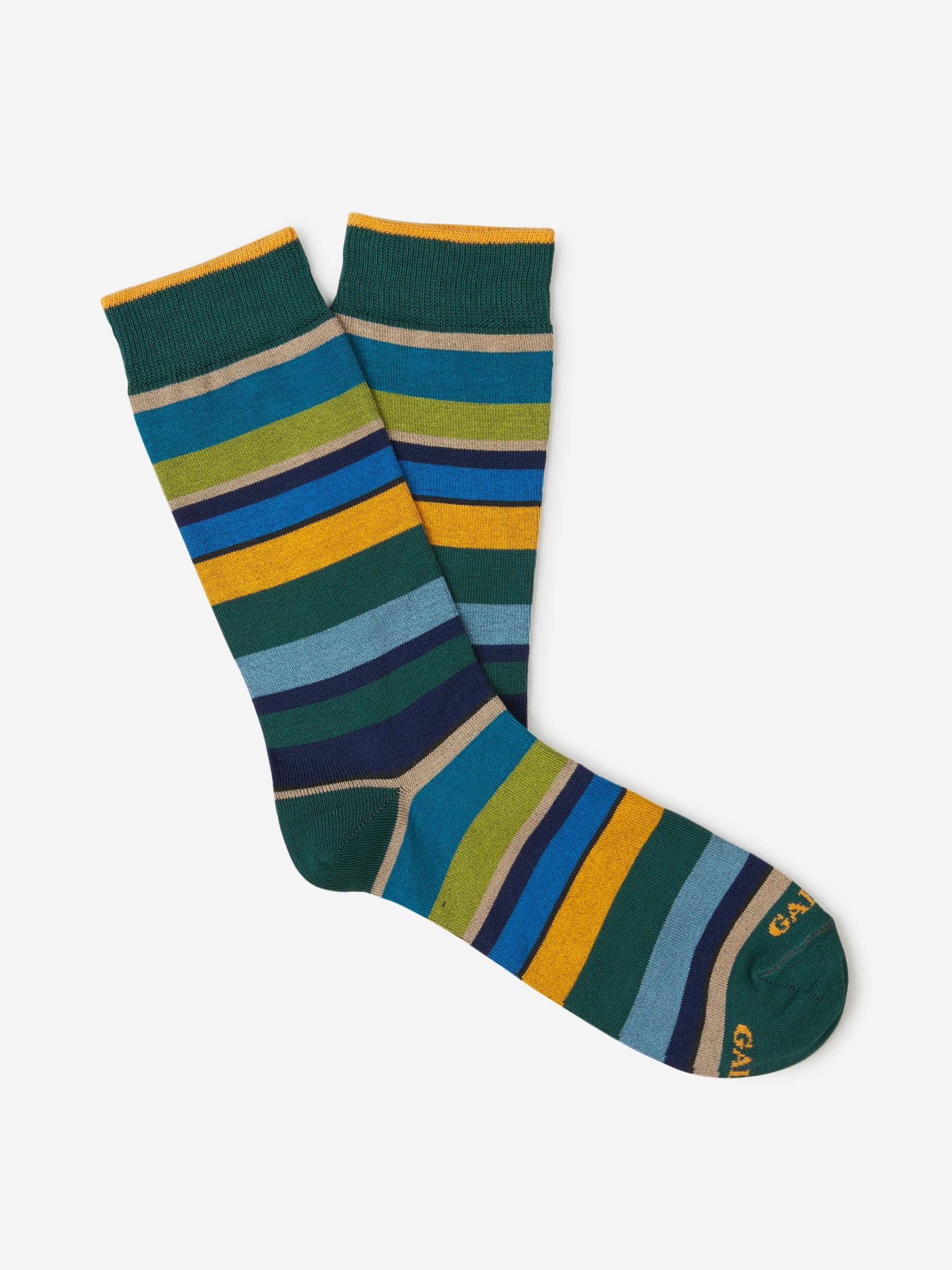 Gallo Calcetines Multicolor color Verde Oscuro sku 642-000493 01 - Foto 1